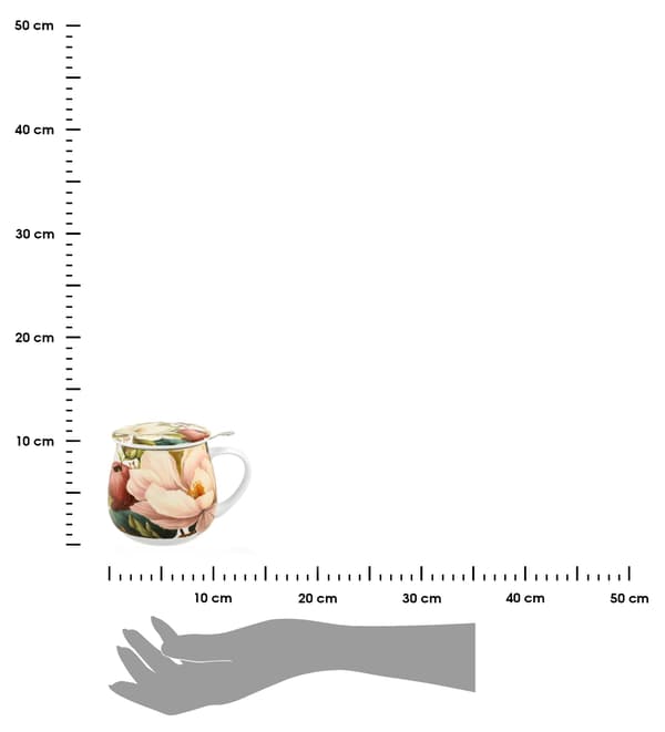 Magnolie teinfusörmugg 430 ml