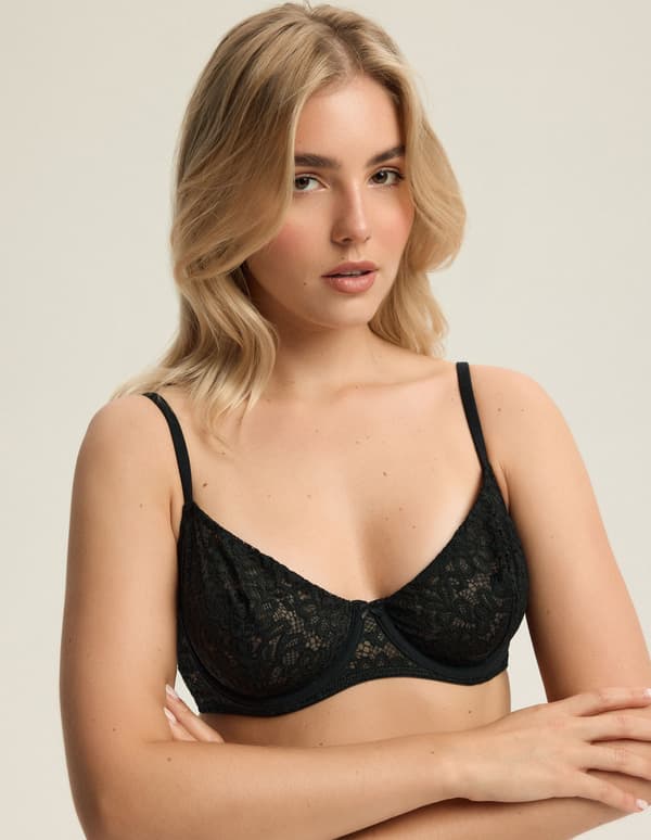 Arien Bloovii Soft BH | Sort - DEPOSITUM 65C