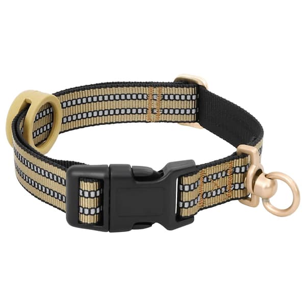 vidaXL justerbar hundesele, brun, XL