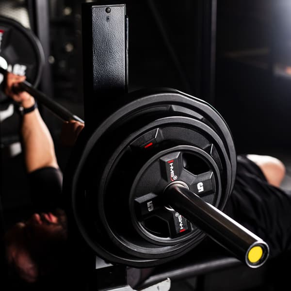 Polyuretan olympisk platta 5 kg TPC05 CPU HMS