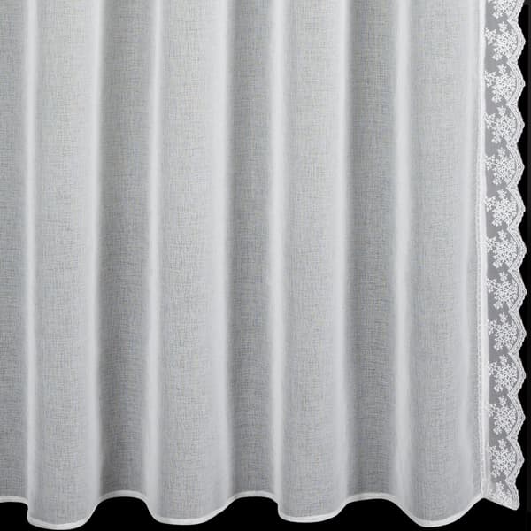 SUZAN gardinstang 150x40 cm hvid