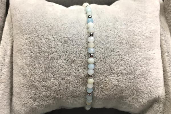 Armband med "Amazonit och hematit"