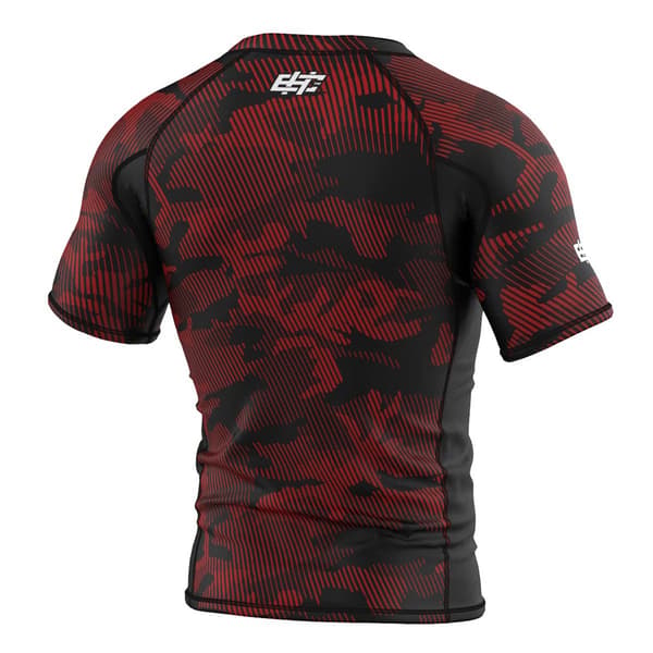 Herre kortærmet rashguard HAVOC S SORT