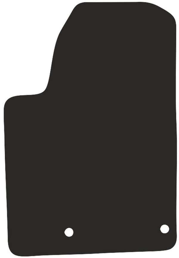 polyamid førermåtte til: Citroen Berlingo I kombivan, Multispace 1996-2010 gummieret førermåtte