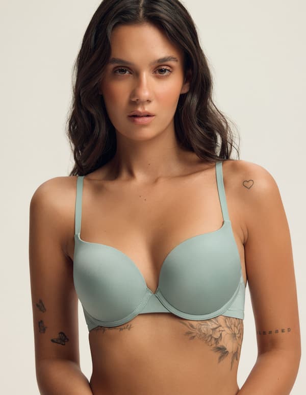 Conway Bloovii Super Push-Up-BH | Ljusgrön 75A