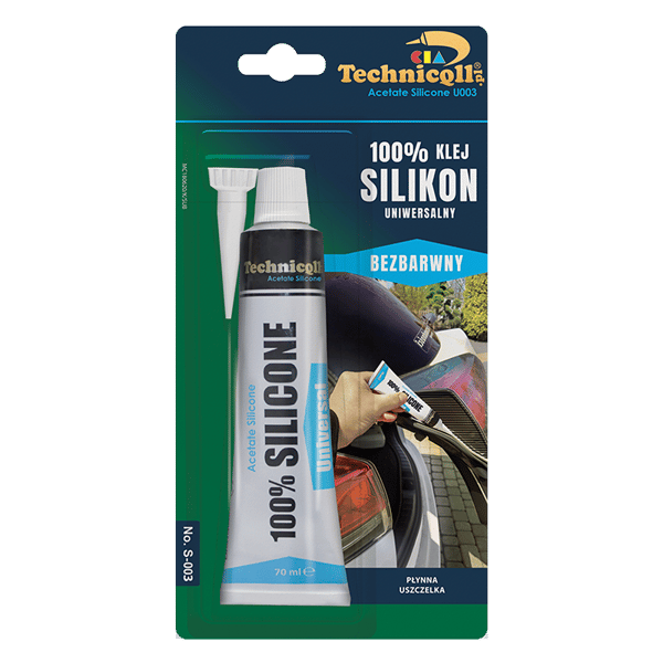 Technicqll universal silikon CLEAR - 70 ml S-003