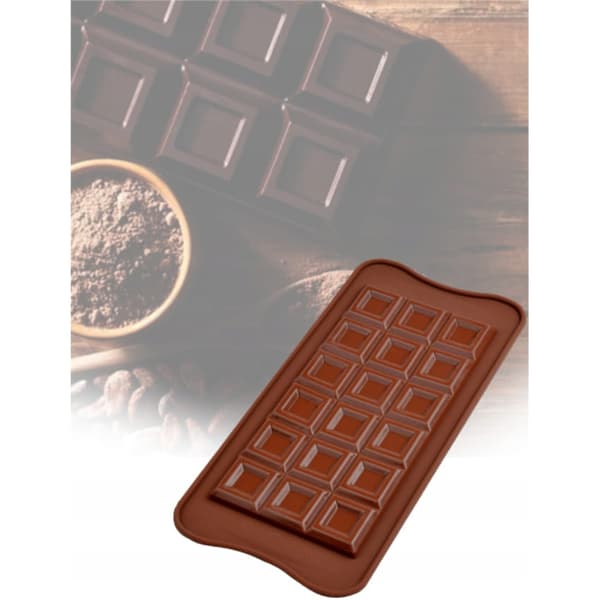 Silikonform, chokladform, tablett