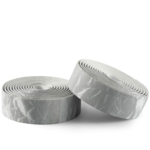 Velour PU Cykelstyrtape - Grå