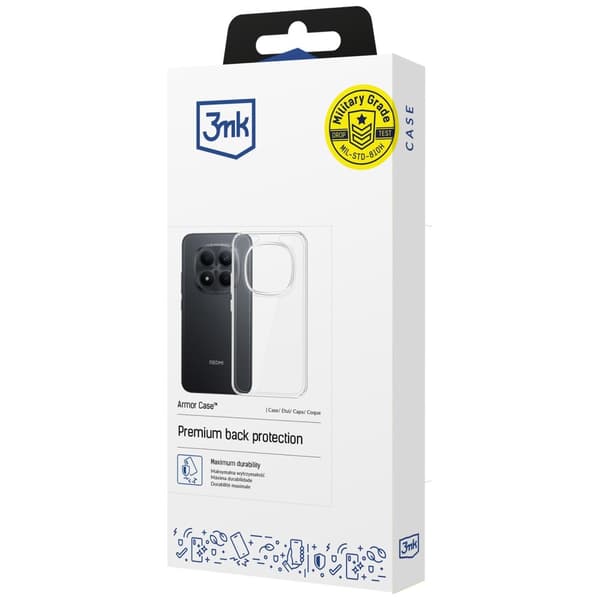 3MK Armor-skal för Redmi Note 15 Pro 4G