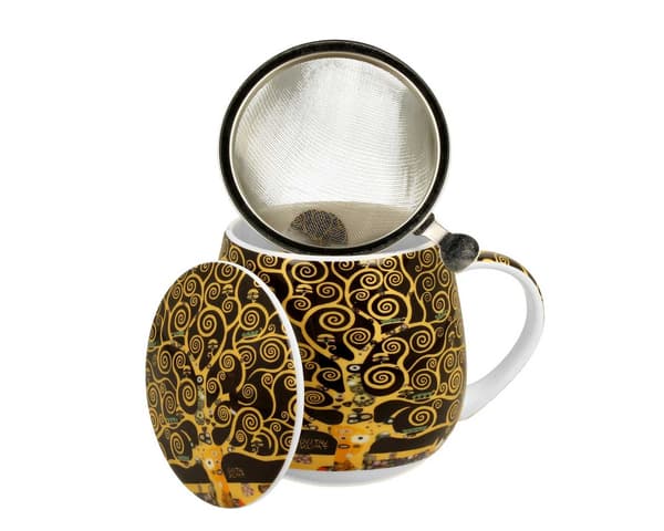 Klimt Livets Træ Teinfuser Krus