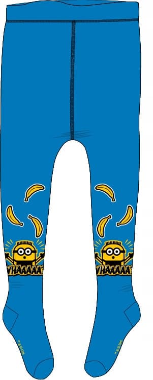 Minions strømpebukser fe bomuld drenge 122/128