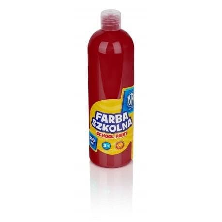 ASTRA mörkröd skolfärg 500ml