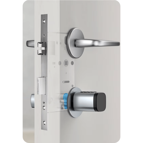 Elektronisk låscylinder V1 TTLock Silver