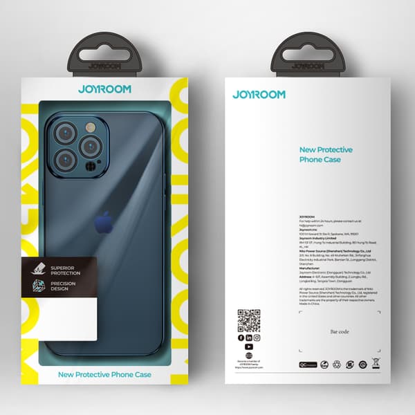 iPhone 13 Pro cover med metallisk ramme, sølv