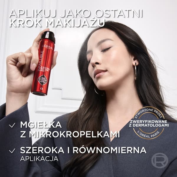 Loreal Infaillible 3 Second Setting Mist 36H fixeringsspray 75ml