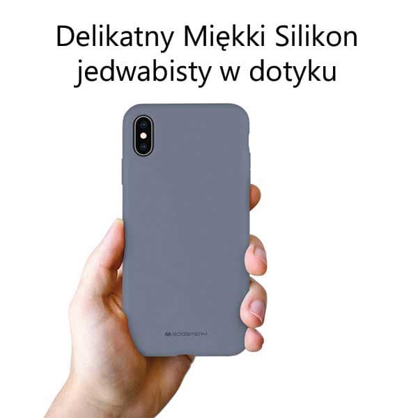Mercury Silikone Etui til iPhone 15, Lavendel