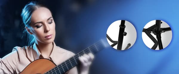 MusicMate MM-A45 Adagio Gitarrstativ