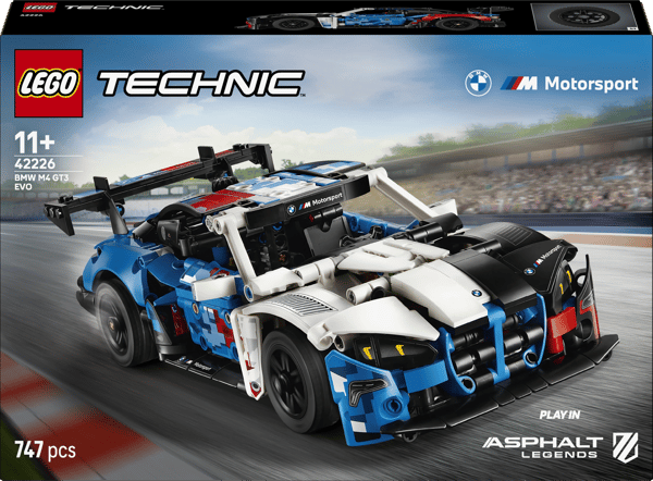 LEGO Technic BMW M4 GT3 EVO Racerbil 747 Bitar (42226)