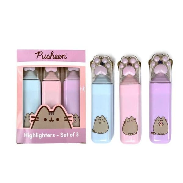 Pusheen highlighter sæt med 3