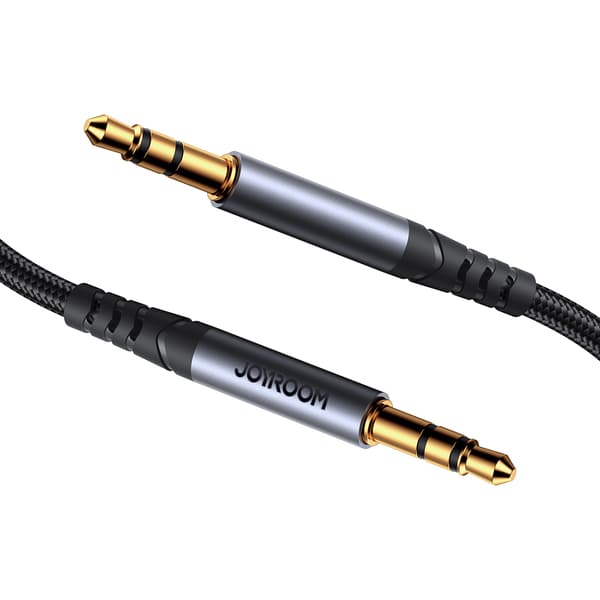Lyd Stereo AUX Kabel 3,5 mm Mini Jack 1,2 m Sort