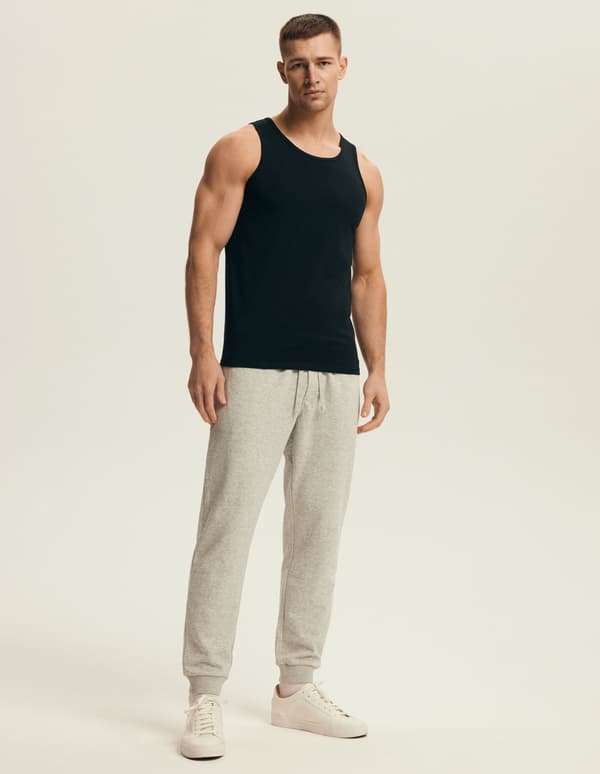Move Henderson Herre Tanktop 2-pak | Sort M