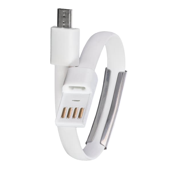 Akyga AK-AD-34 USB 2.0 - micro USB -kaapeli Älypuhelinranneke 23 cm