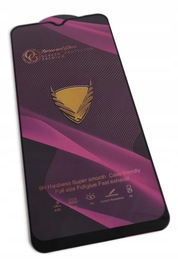 Helt 5D OG härdat glas för Xiaomi Redmi 9