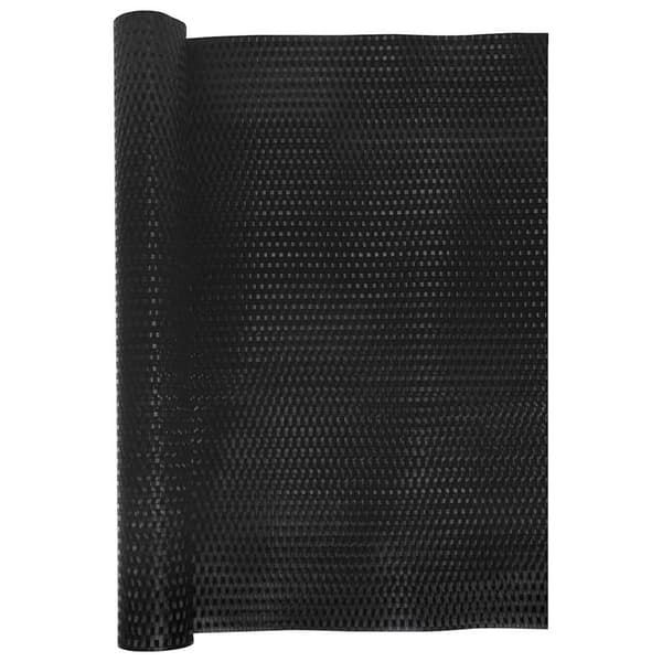 vidaXL balkonskærm, sort, 1000x100 cm, polyrattan