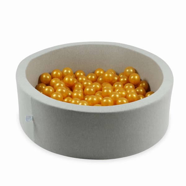 Legetøjskugler ø7cm 100 stk guld