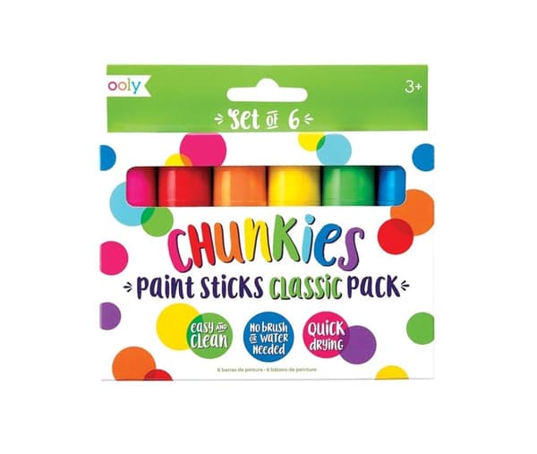 Chunkies malingstifter 6 stk.