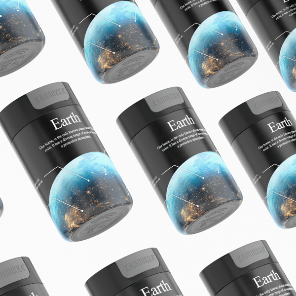 Kambukka Olympus Solar System Earth termosmugg 300ml