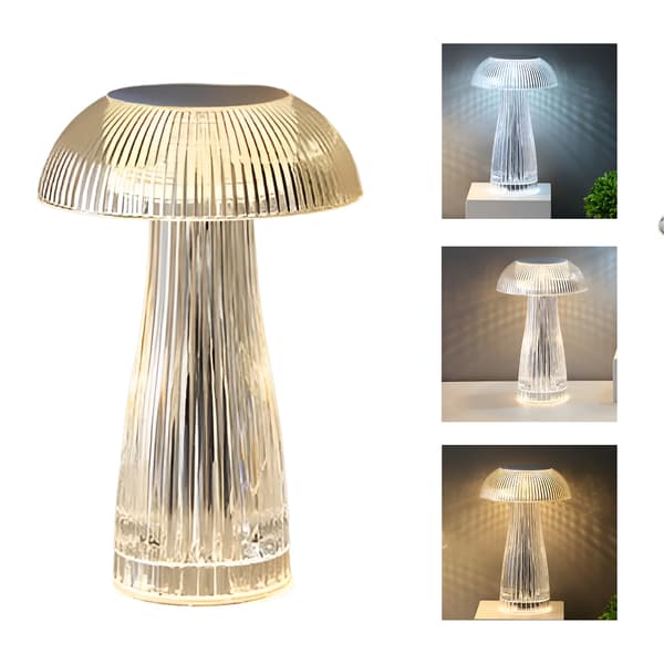 svampformad LED-bordslampa