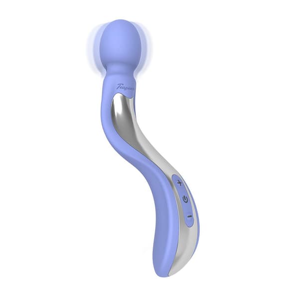 Teazers - Böjd Stavsvibrator - Lavendel