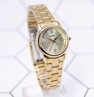 Damklocka CASIO LTP-V002G-9B3 + Låda