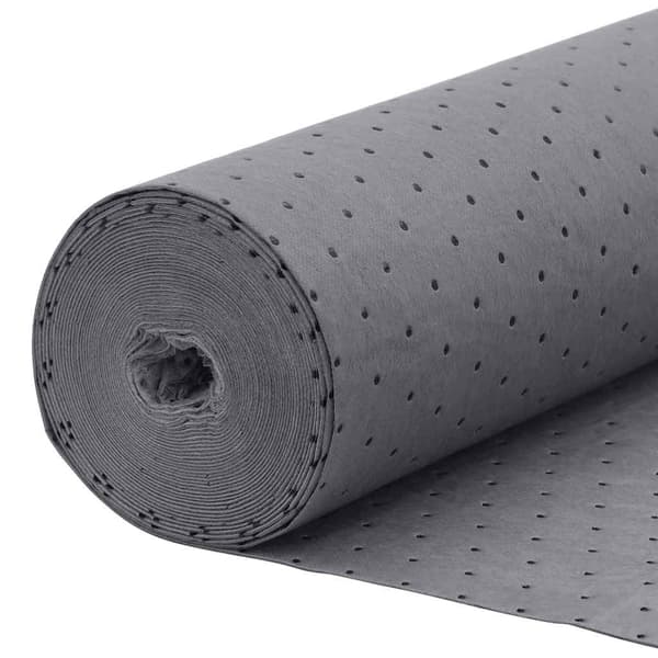 vidaXL olieabsorberende måtte grå 40x1000 cm