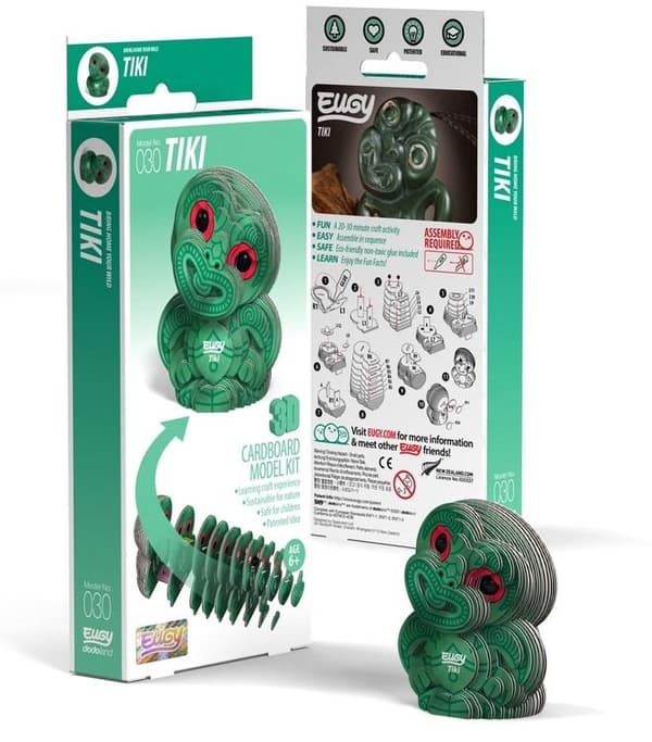 Tiki Eugy. Øko 3D-puslespil