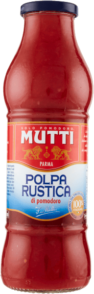 Mutti Rustik tomatpulp 690g flaske