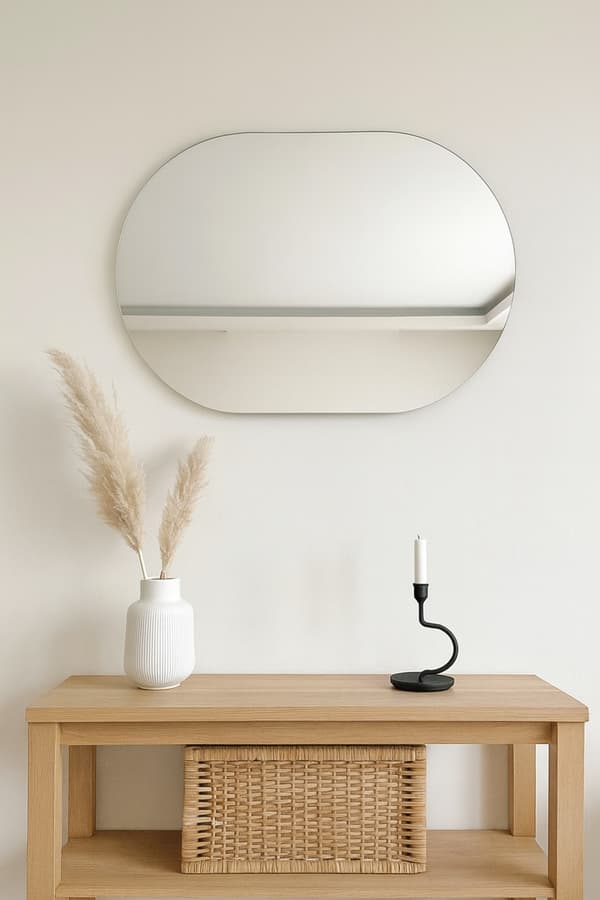OVAL SPEJL 55x90 CM TIL ENTRE, BADEVÆRELSE, STUE
