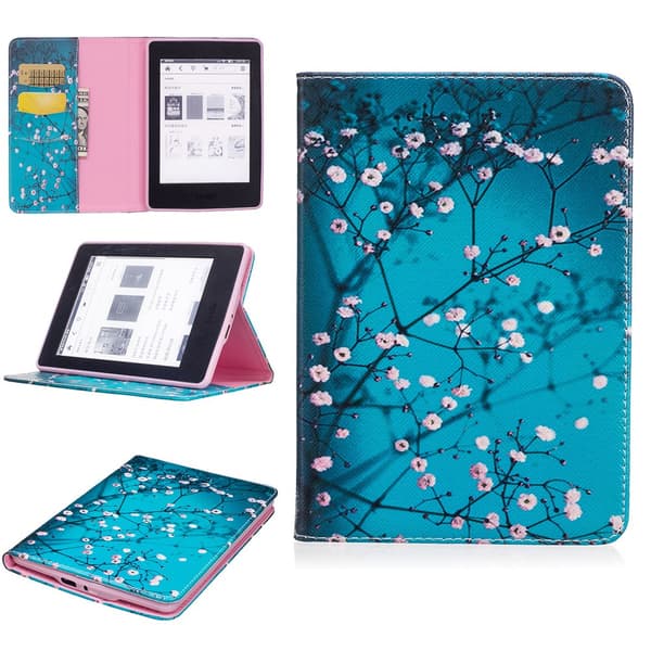 Etui til Amazon Kindle Paperwhite 1/2/3, Smartcase, Sakura