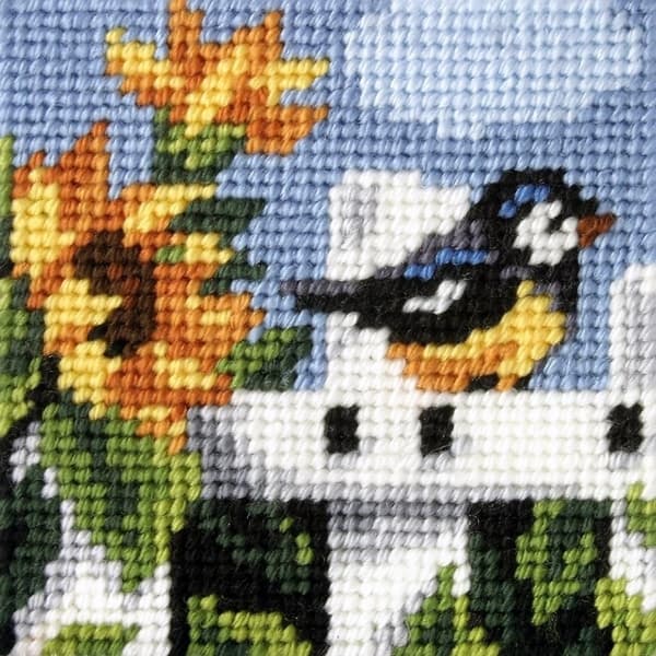 Broderi. Mit første broderi - Tit