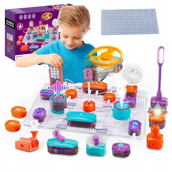 Opetuspakkaus Little Electronics 53 osaa / 150 koetta Z3398