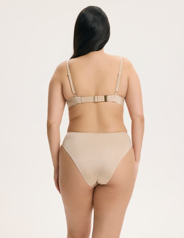 CANNES Esotiq Vadderad Bikinitopp | Beige 90D