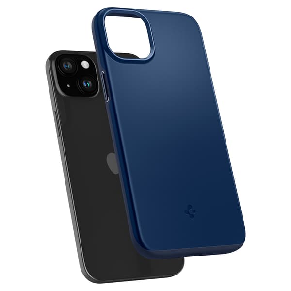 Beskyttende cover til iPhone 15 Plus Thin Fit blå