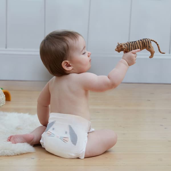 Kit & Kin Engångsblöjtestset 3 Maxi (6-10 kg) Miljövänlig