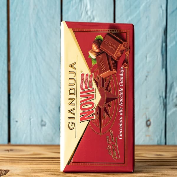 Gianduja Mælkechokolade 100g - Novi