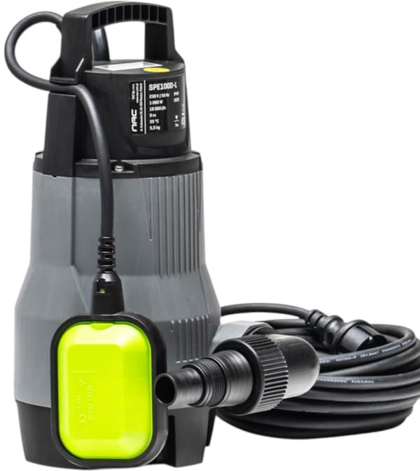 Nac SPE100D-L Dykpumpe til snavset vand