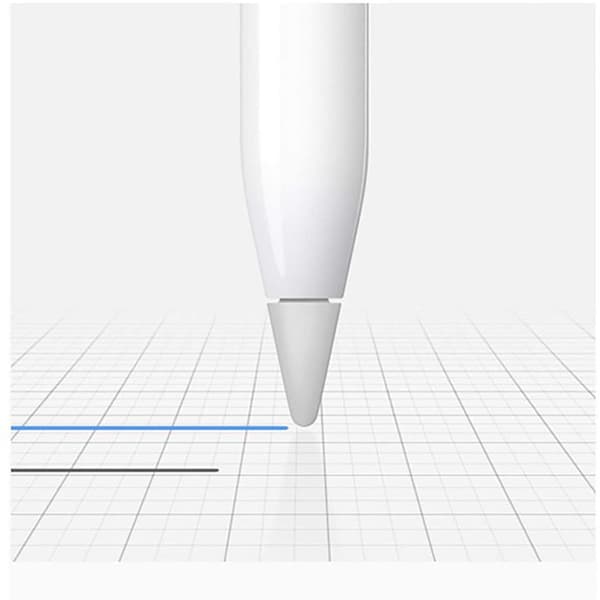 Apple Pencil 1/2 spets (2-pack) - Vit
