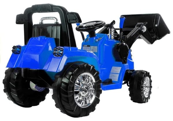 ZP1005 Batteridrevet traktor blå