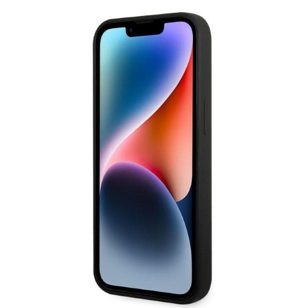 Karl Lagerfeld Silikone RSG Etui til iPhone 14 Plus, Sort