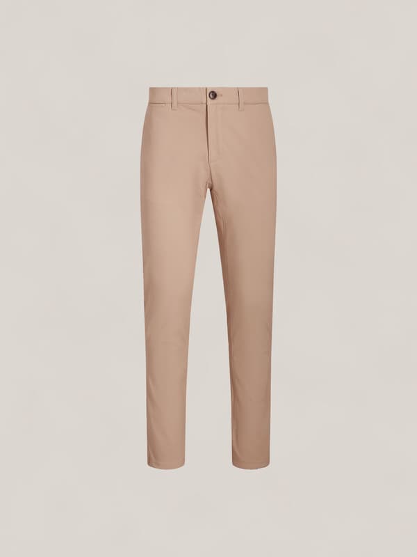BEIGE DARREG BUKSER 36/32